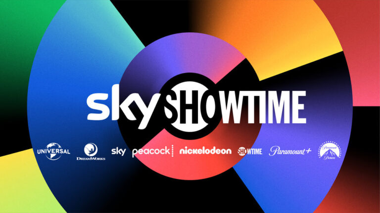 SkyShowtime streamingplatform logója