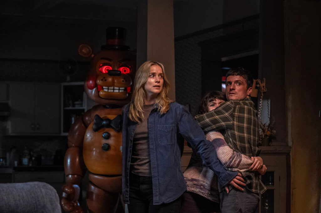 Jelenetfotó a Five Nights at Freddy's 2 című filmből, mely július 5-én jön SkyShowtime-ra