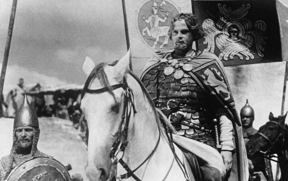 Jelenetfotó a Jégmezők lovagja című szovjet filmből