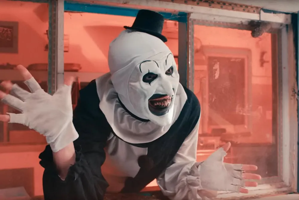 Art The Clown a Terrifier című horrorfilmekből