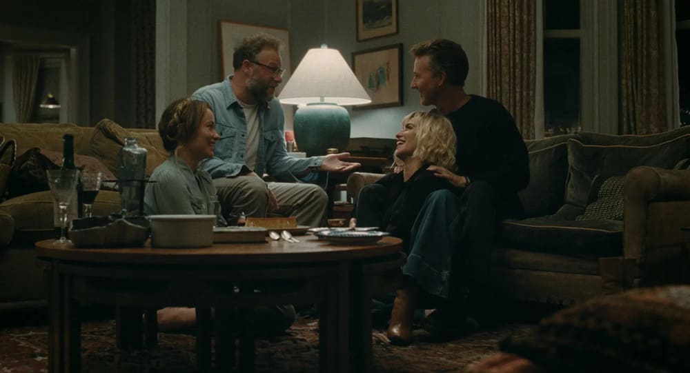 Seth Rogen, Edward Norton, Penelopé Cruz és Olivia Wilde a Meghívás (The Invitation, 2026) című filmben