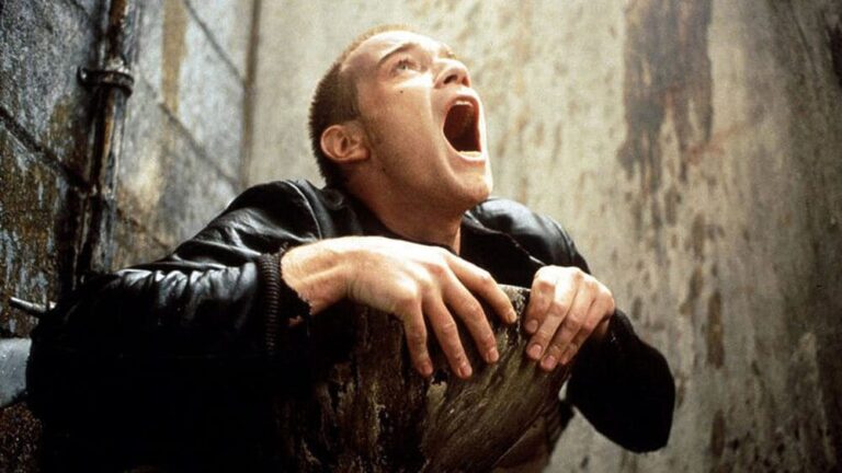 Ewan McGregor a Trainspotting című Danny Boyle-filmben