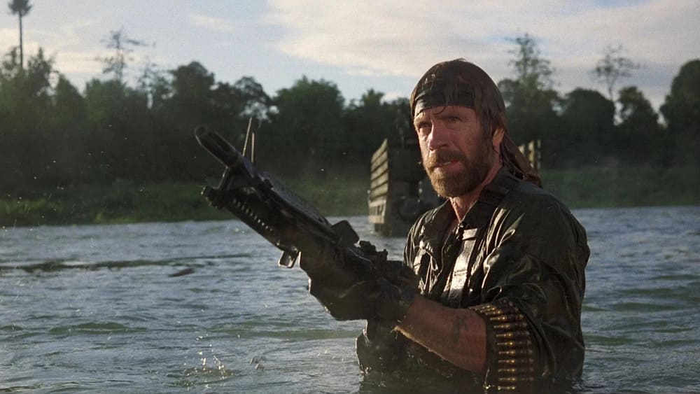 Chuck Norris az Ütközetben eltűnt című filmben