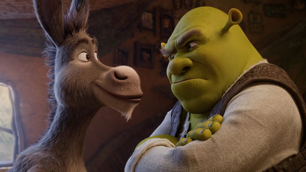 Shrek és Szamár a Shrek 5 című film előzetesében