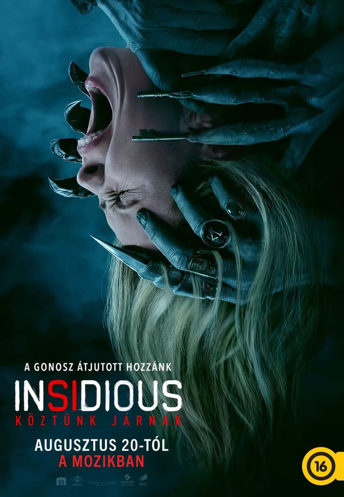 Az Insidious: Köztünk járnak című horrorfilm magyar posztere