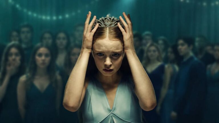 Jelenetfotó Mike Flanagan Carrie című Stephen King adaptációjából