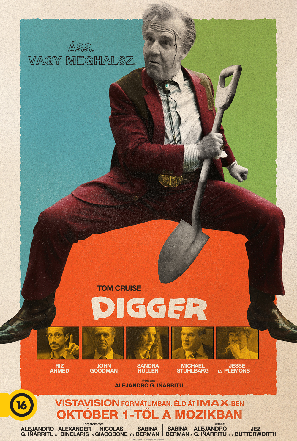 A Digger című 2026-os Tom Cruise-film magyar posztere