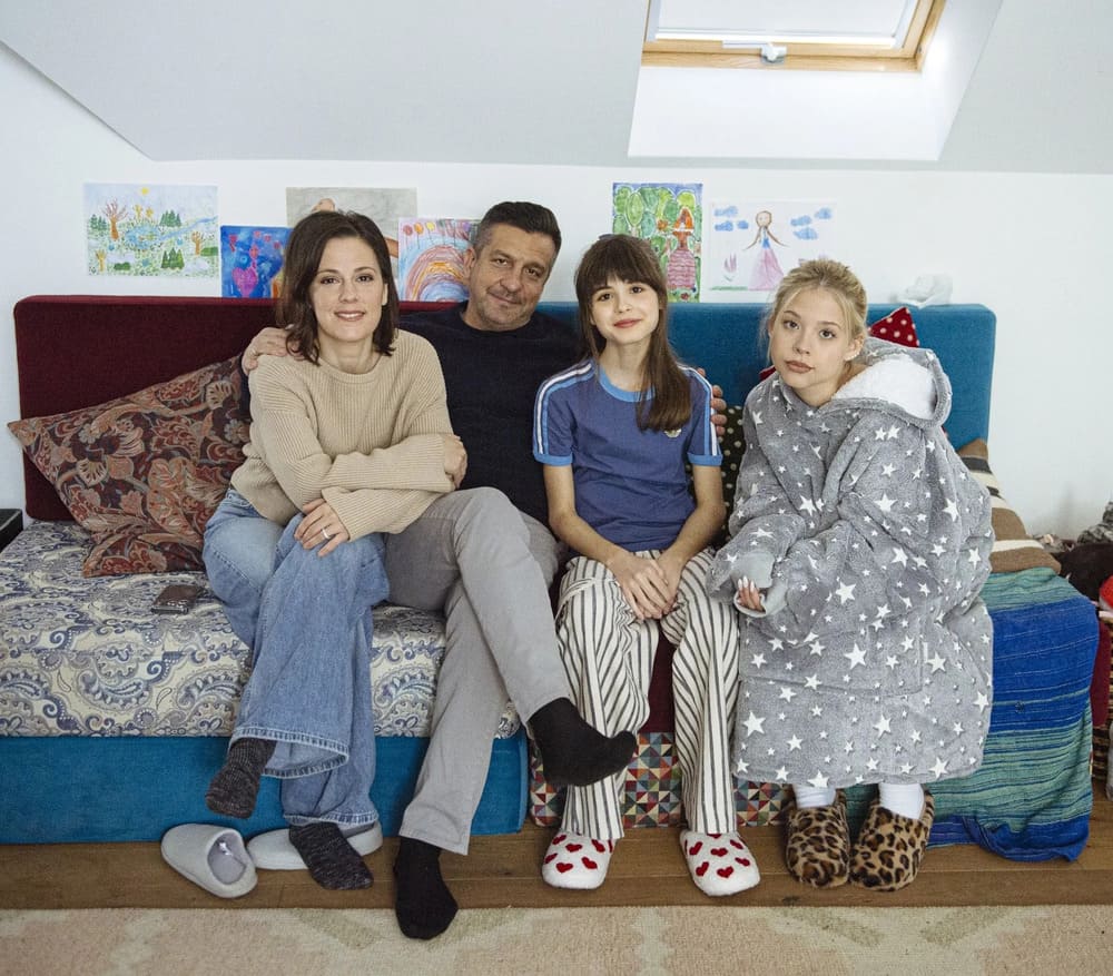 A Karácsonyra megjövök című Herendi Gábor-film főszereplő családja